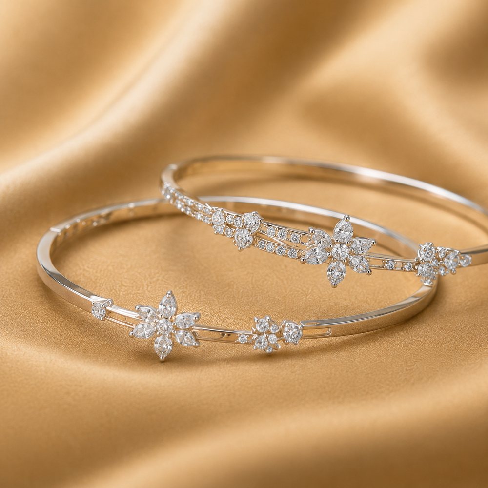 Diamond bangles